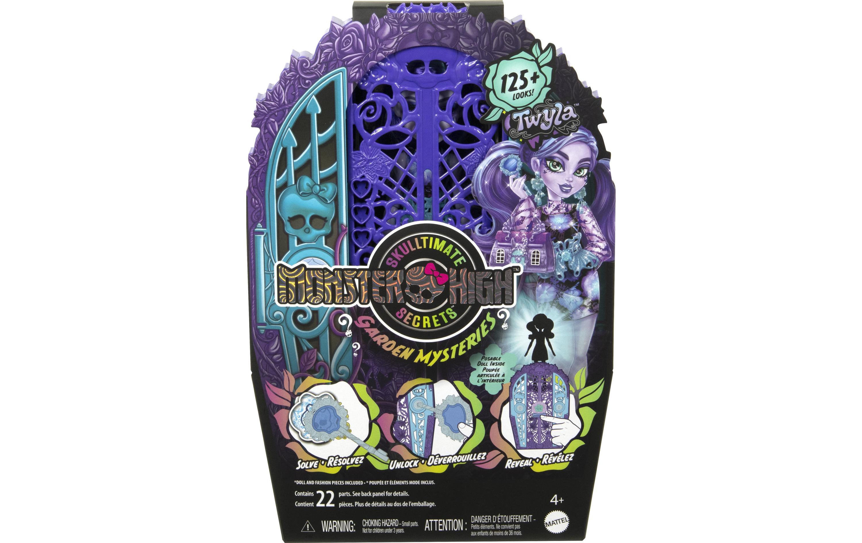 Puppe Verborgene Schätze Mysteries TwylaSkulltimate Secrets Garden Mysteries Spielset, Twyla Puppe mit mehr als 19 Überraschungen