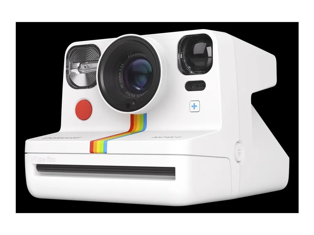 Polaroid Now  Generation 2 - Instant kamera - objektiv: 94.96 mm - 102.35 mm - 600-type / i-Type hvid