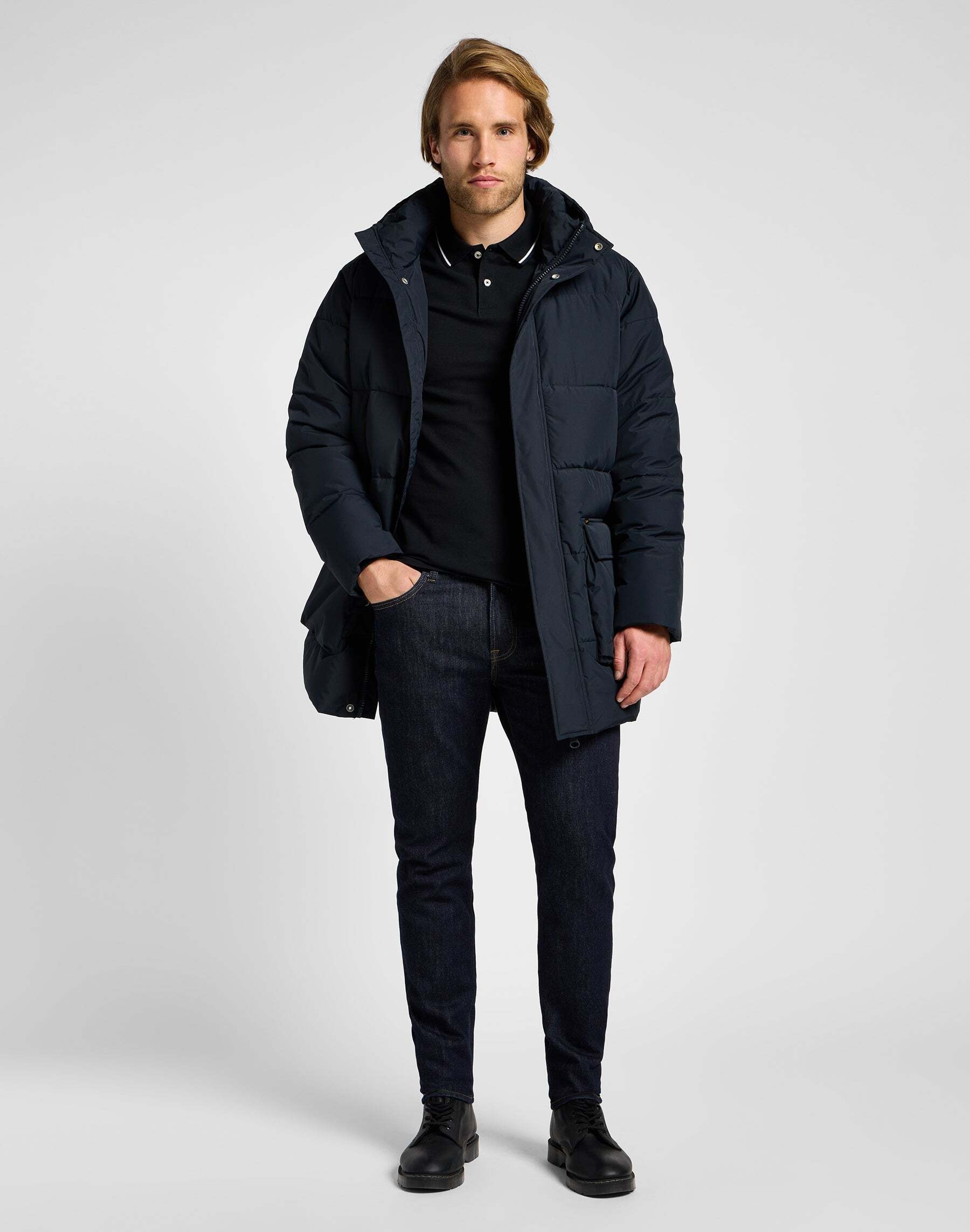 Lee® Winterjacke »Lee Winterjacke Long Puffer Jacket«