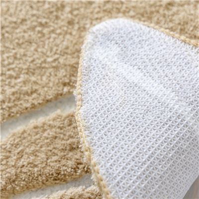 Tapis de bain motif géométrique - 1850 g/m²