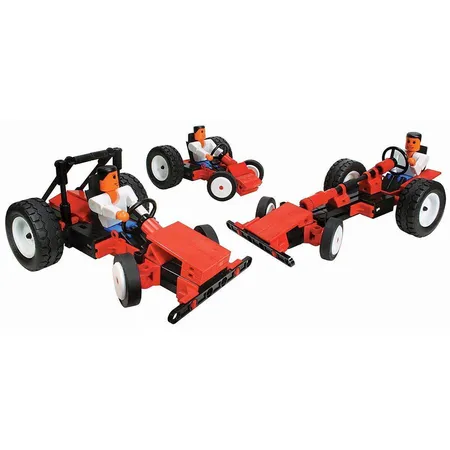 Fischertechnik Fun Cars 3 Modelle mit Figuren