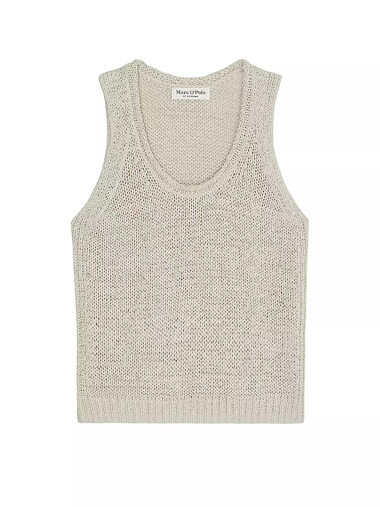 MARC O'POLO Stricktop hellgrau