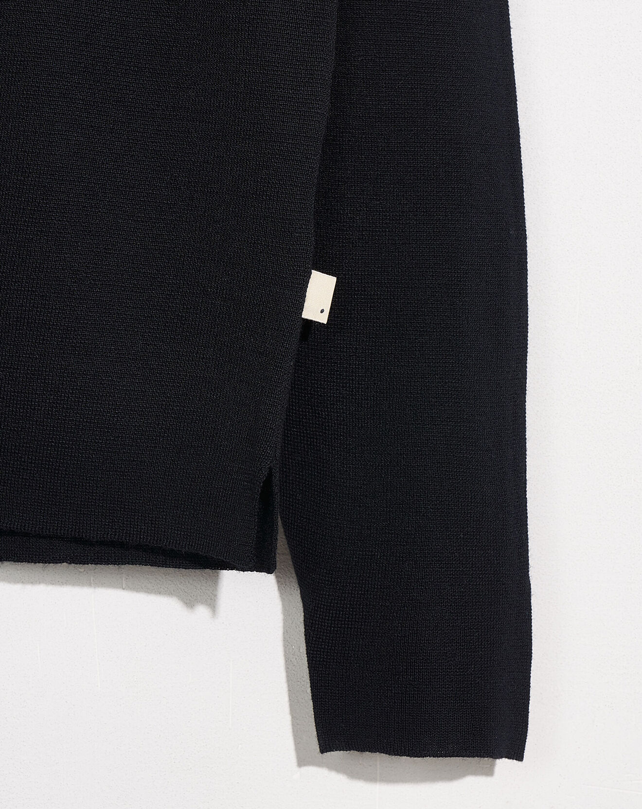 Bellerose Polo 100% Laine Dynay noir