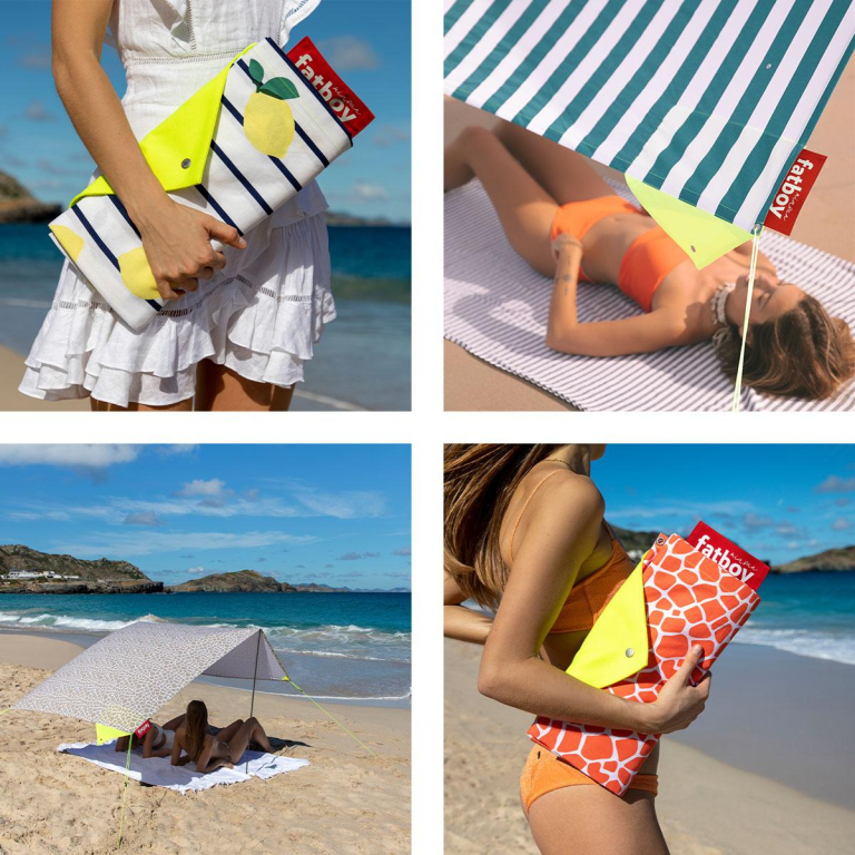 Fatboy Miasun draagbare strandtent parasol Azur