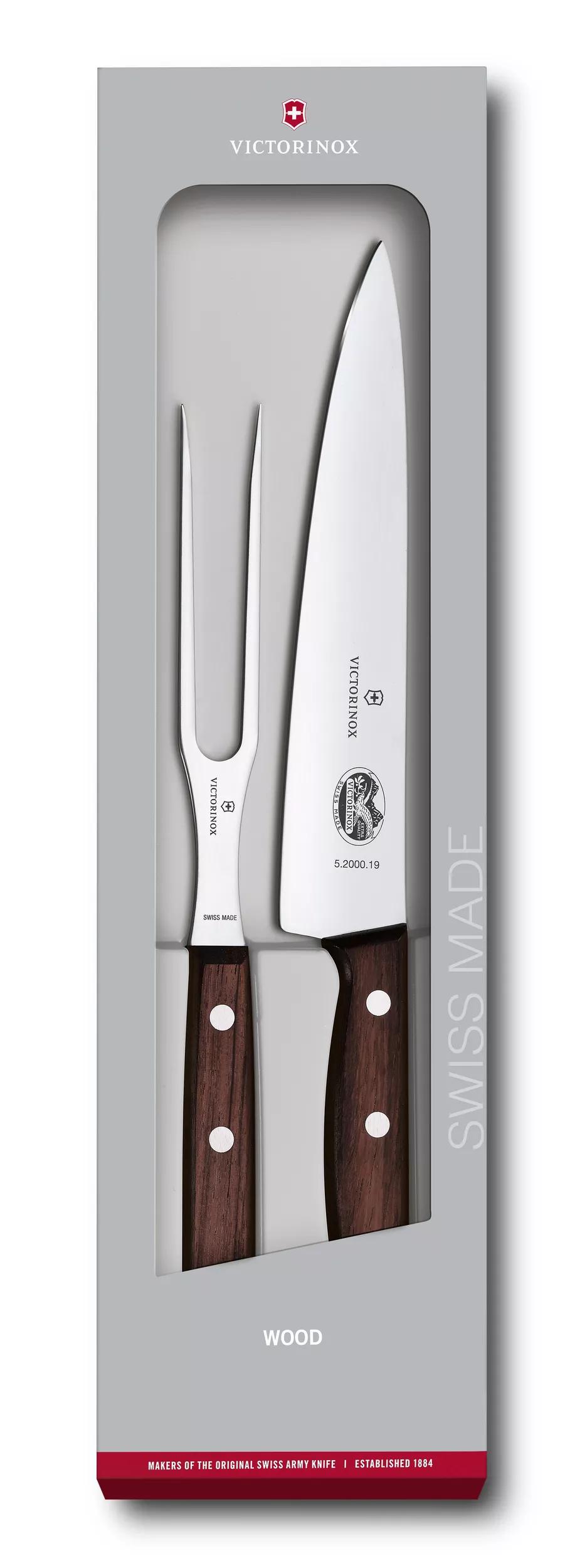 Wood Tranchier-Set, 2-teilig-Modifiziertes Ahornholz
