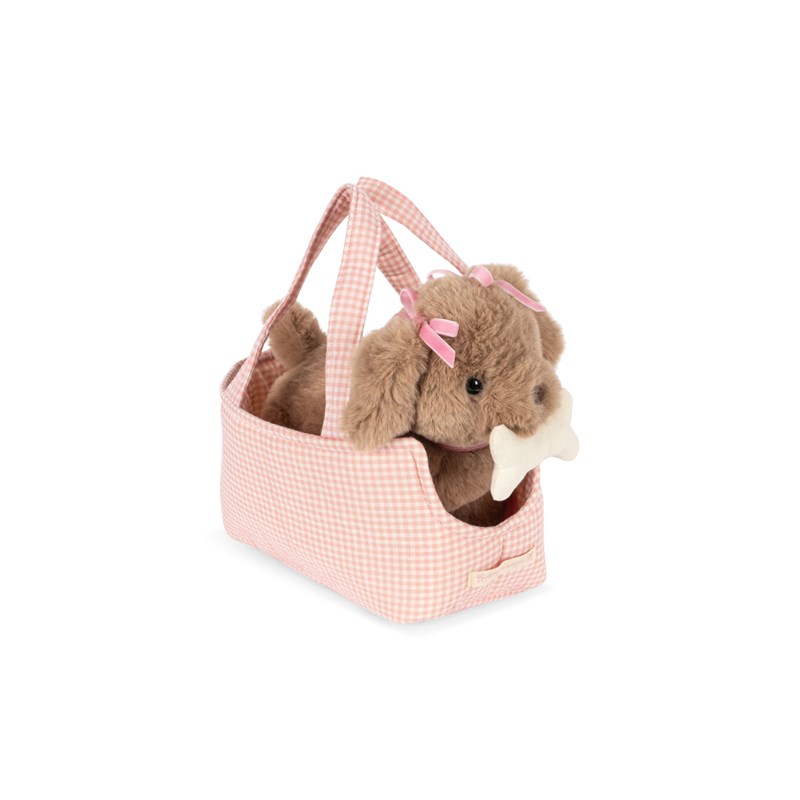 Konges Sløjd<br>Bamsehund Maude Pink Check