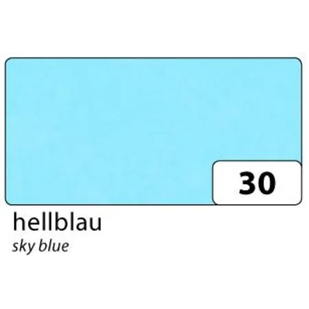 Folia Transparentpapier-Rolle hellblau, 70 x 100 cm
