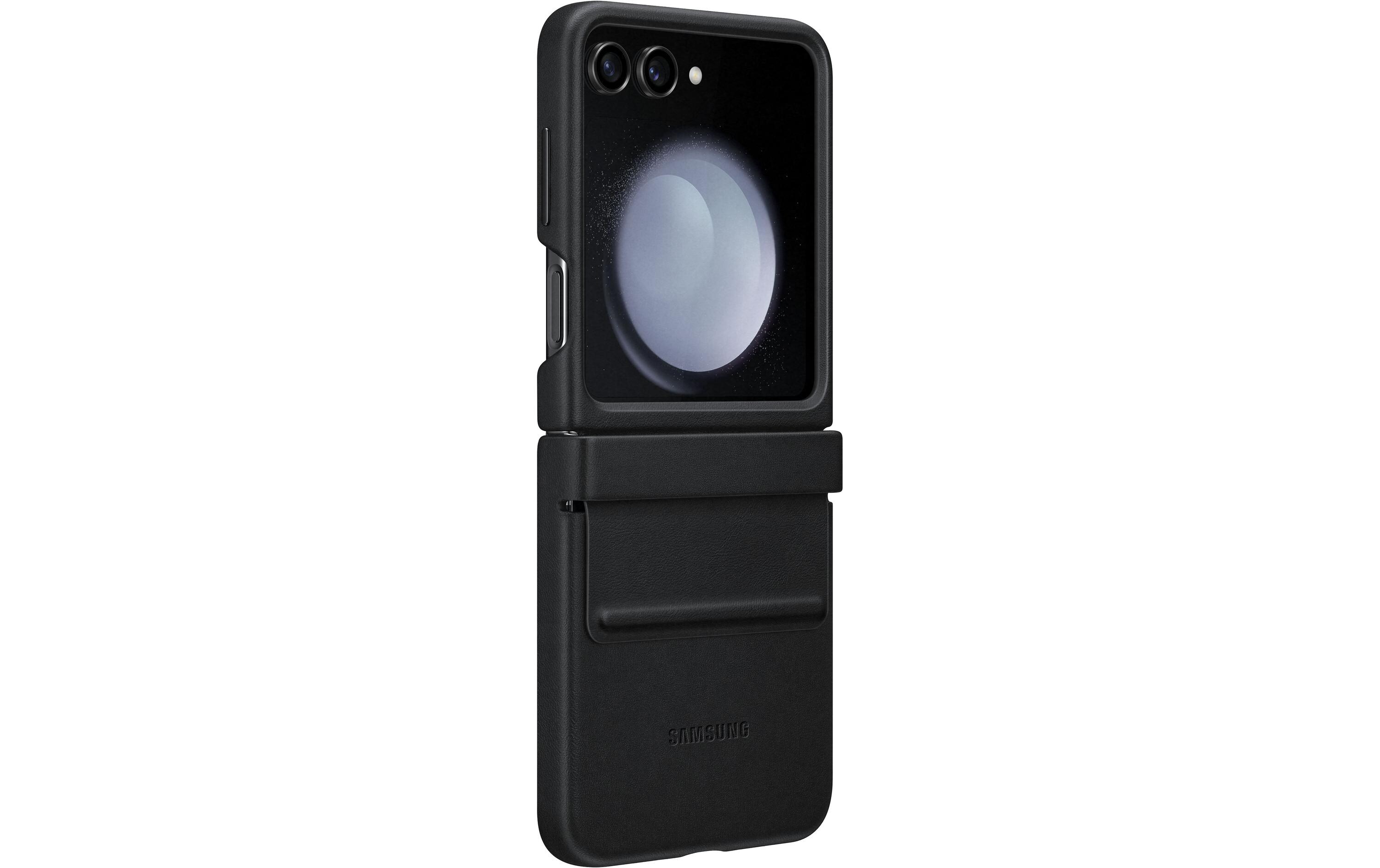 Back Cover EF-VF731 Flap ECO-Leather Galaxy Z Flip5Elegante Schutzhülle für das Samsung Galaxy Z Flip5