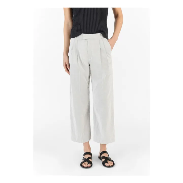 Masscob Pantalon Audubon Rayures | Gris clair