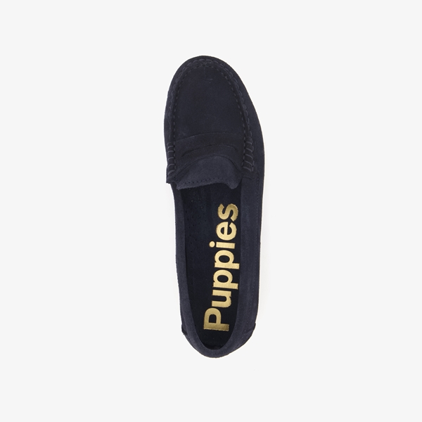 Hush Puppies dames mocassins blauw