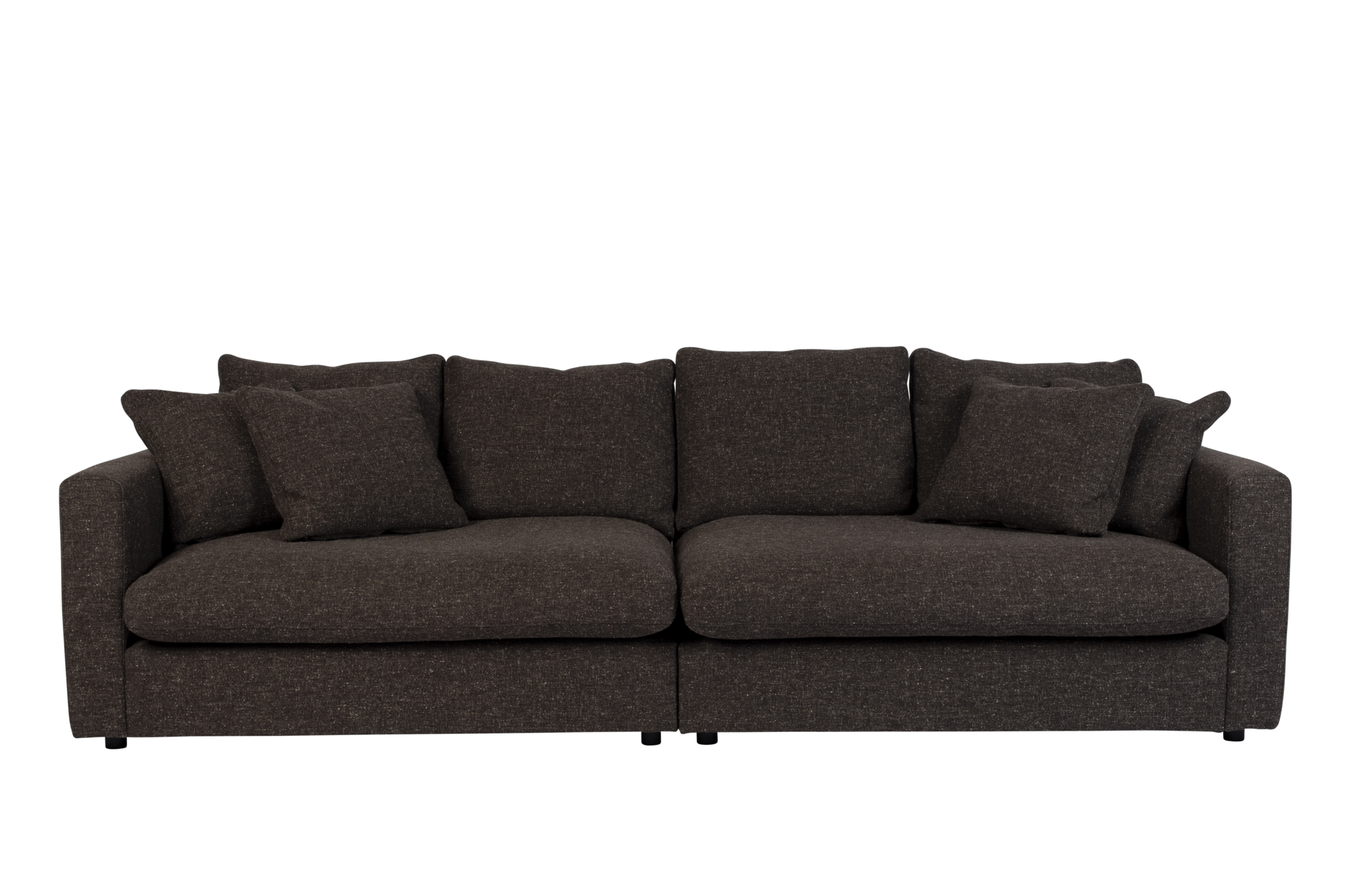 Zuiver 3-zitsbank Sense Zuiver Sense bank espresso