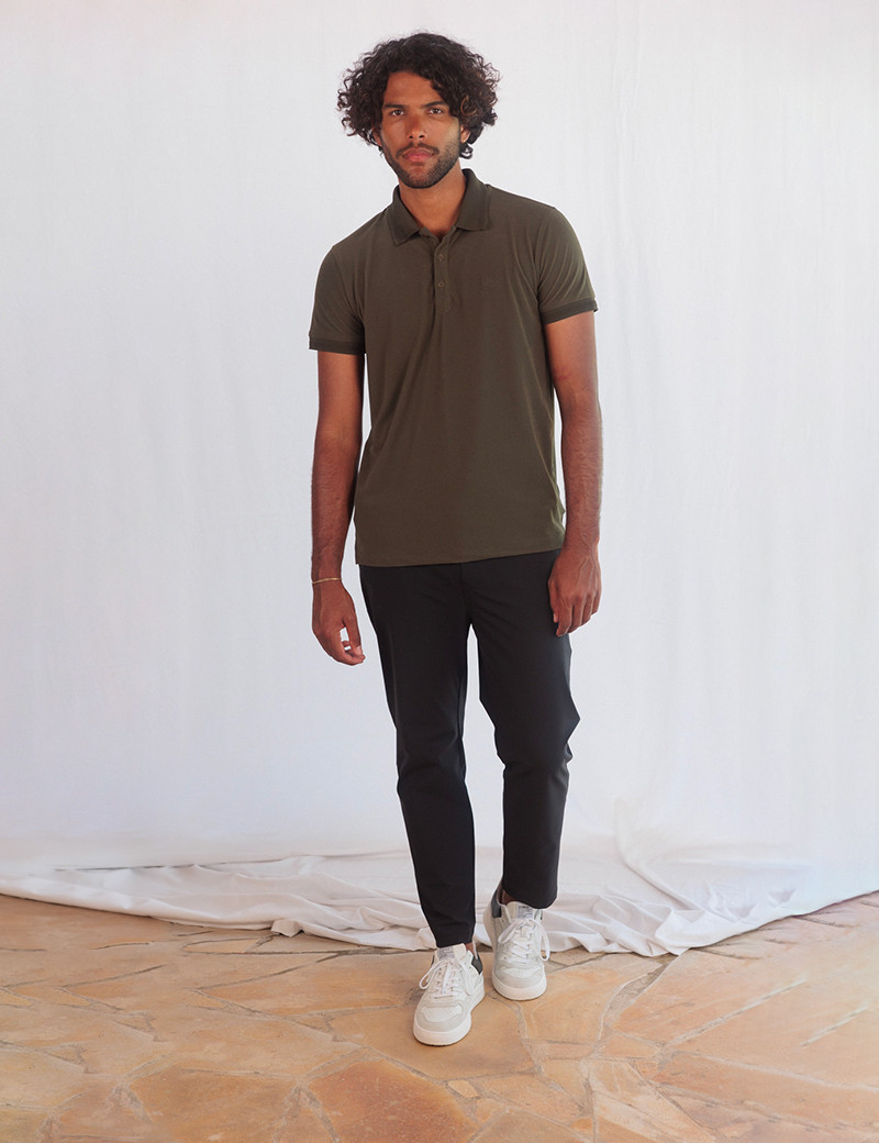 HBT HYPE | BEN PANTALON STRAITGH NOIR HOMME