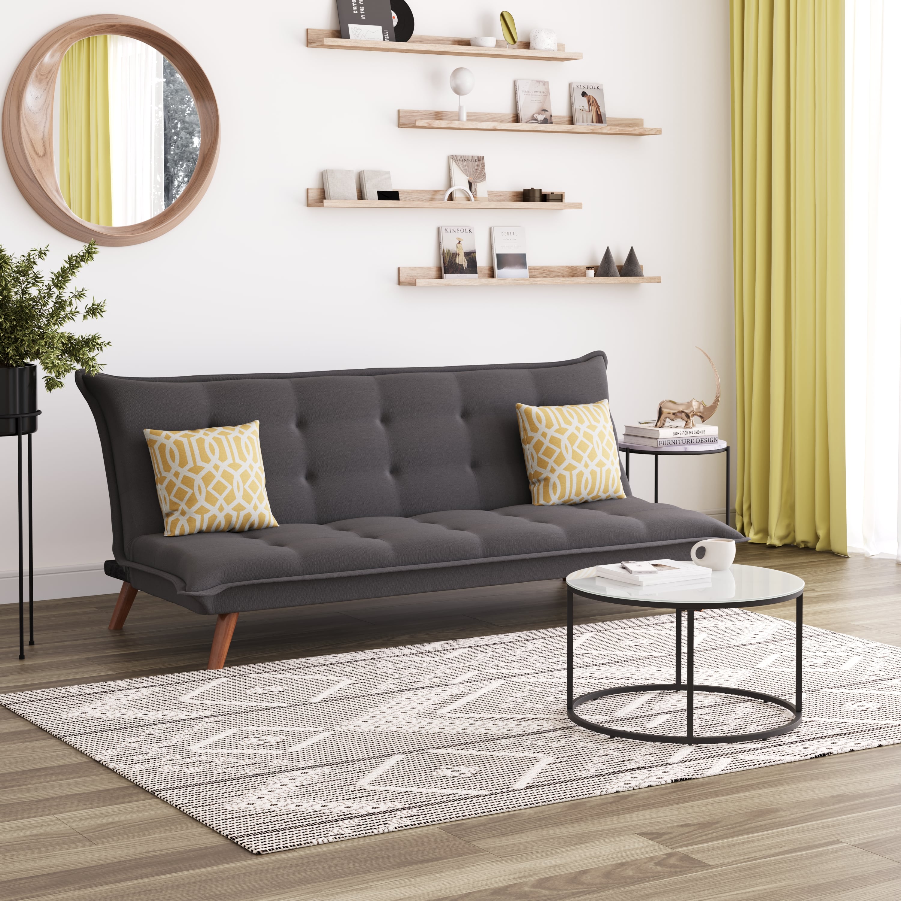 Schlafsofa KEVIN anthrazit