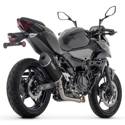 Silencieux Arrow indy race evo aluminium dark - Noir