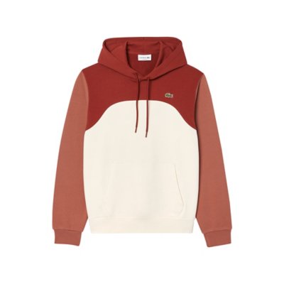 Sweatshirt à capuche homme en coton LACOSTE