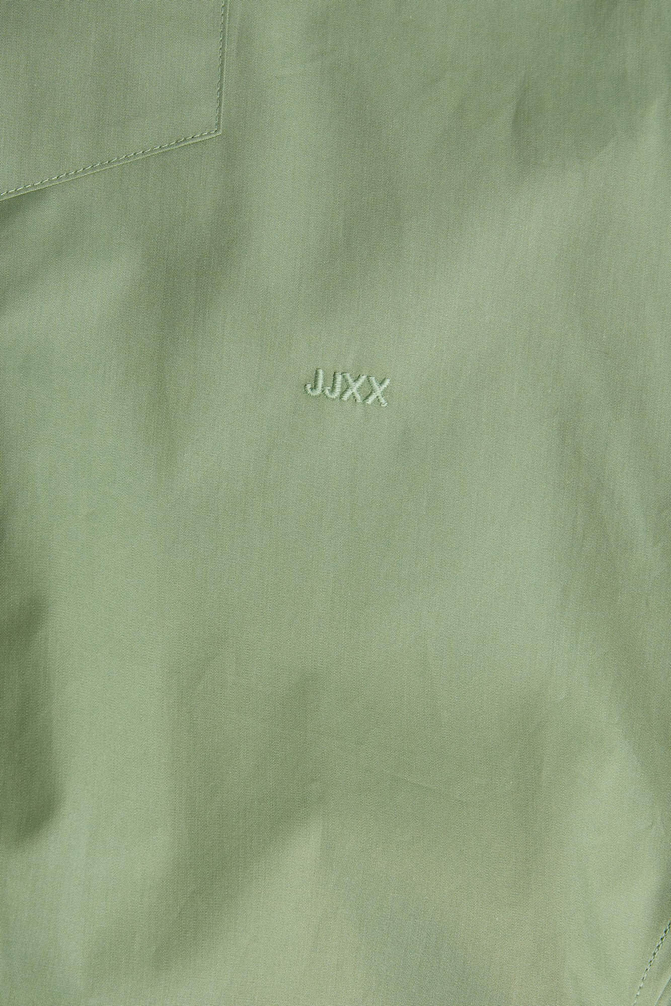 Camisa de popeline de manga comprida