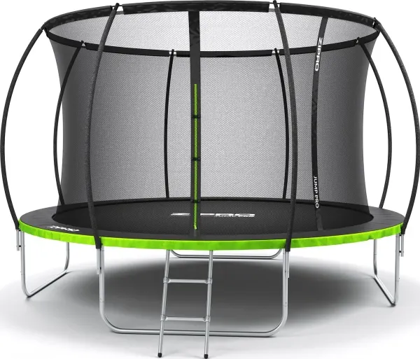 Zipro Trampolin med indendørs net Jump Pro 12FT 374cm   skopose