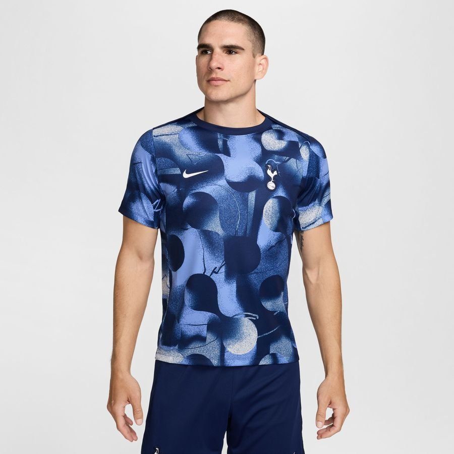 Tottenham T-shirt d'Entraînement Dri-FIT Academy Pro Avant-Match - Bleu Marine/Blanc