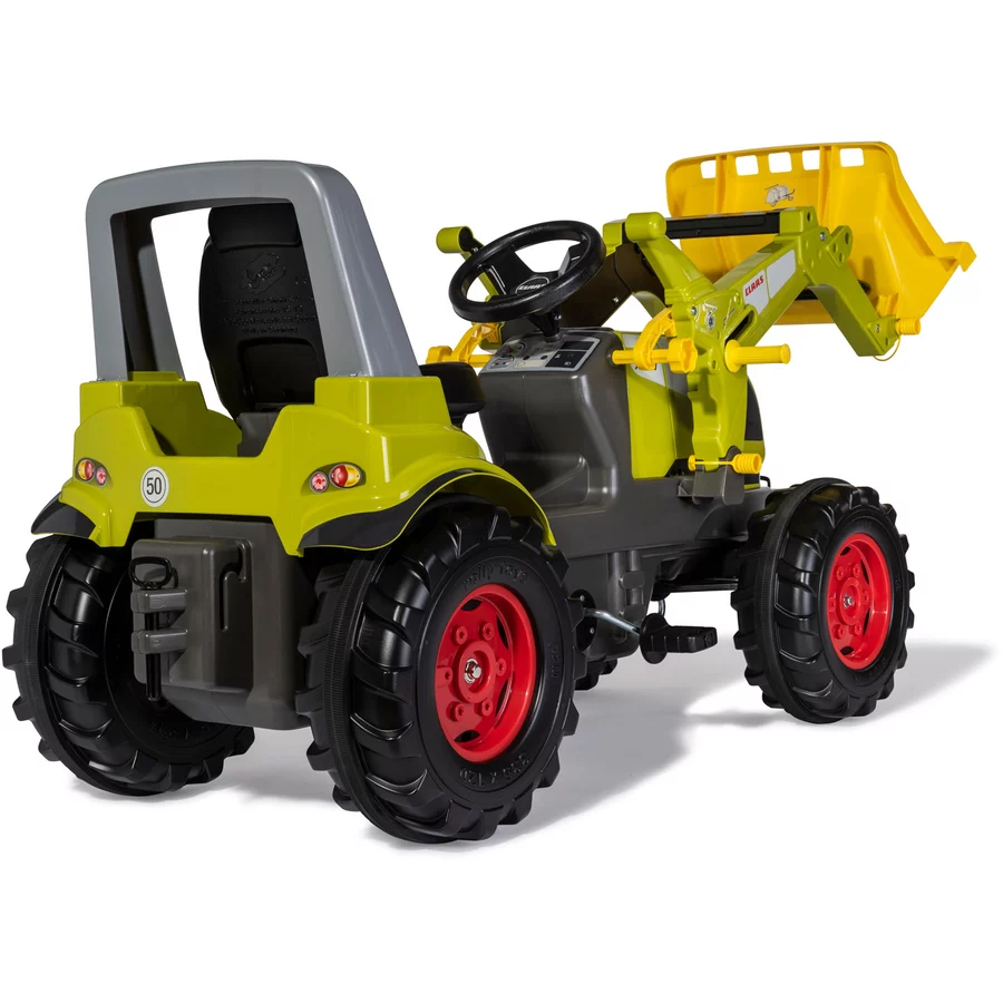 rolly®toys Kindertraktor rollyFarmtrac Premium II Claas Arion 640, rollyTrac Lader