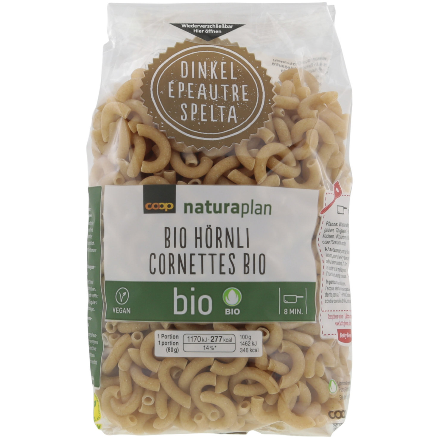 Bio Dinkel Hörnli