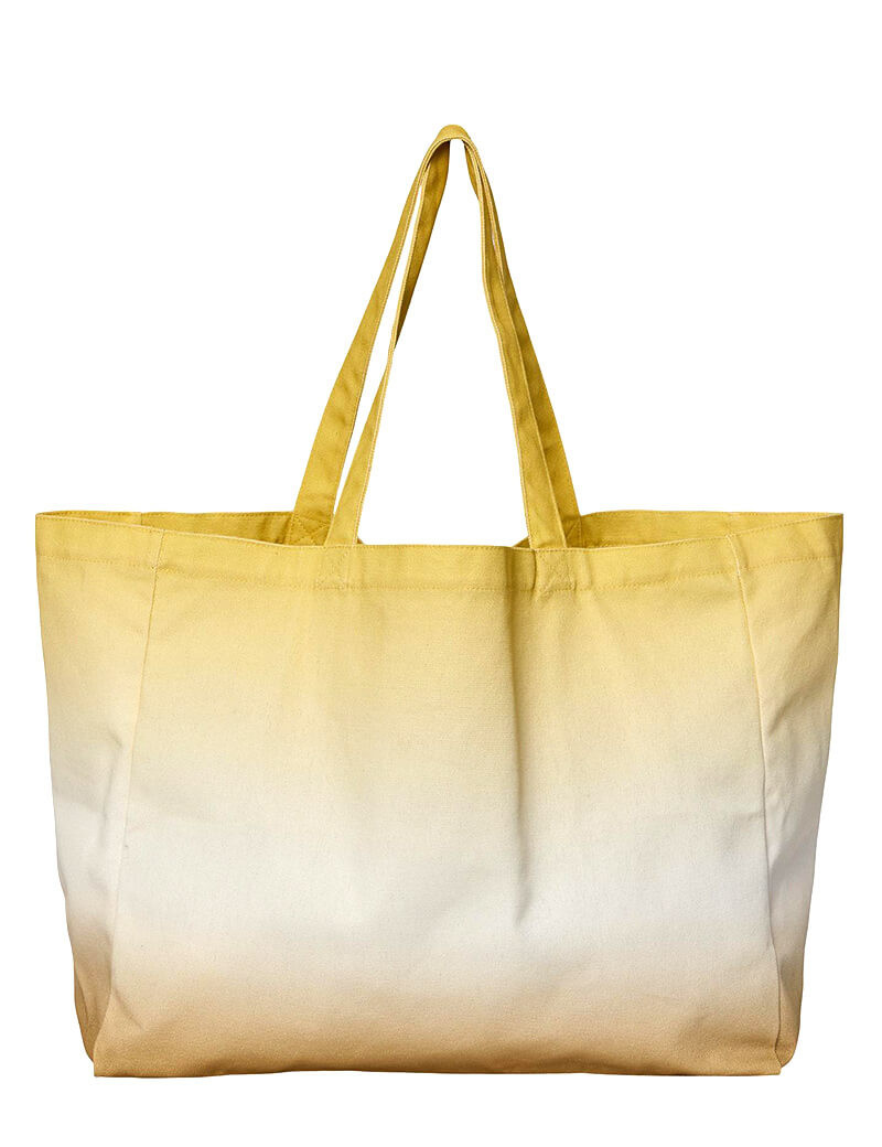 PIECES SAC DE PLAGE VOILA CANVAS MUSTARD GOLD