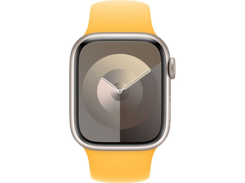 Apple Sport Band 41 mm Warmgelb S/M Armband zu Apple Watch 41 mm