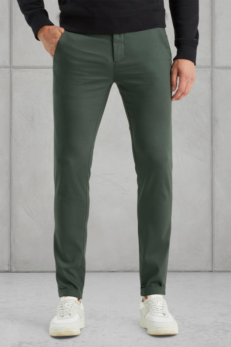 Cast Iron groene heren broek