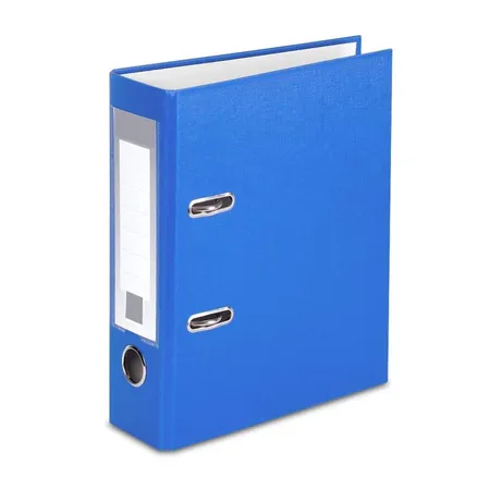 Livepac Office 5x Ordner DIN A5 75mm Farbe: mittelblau