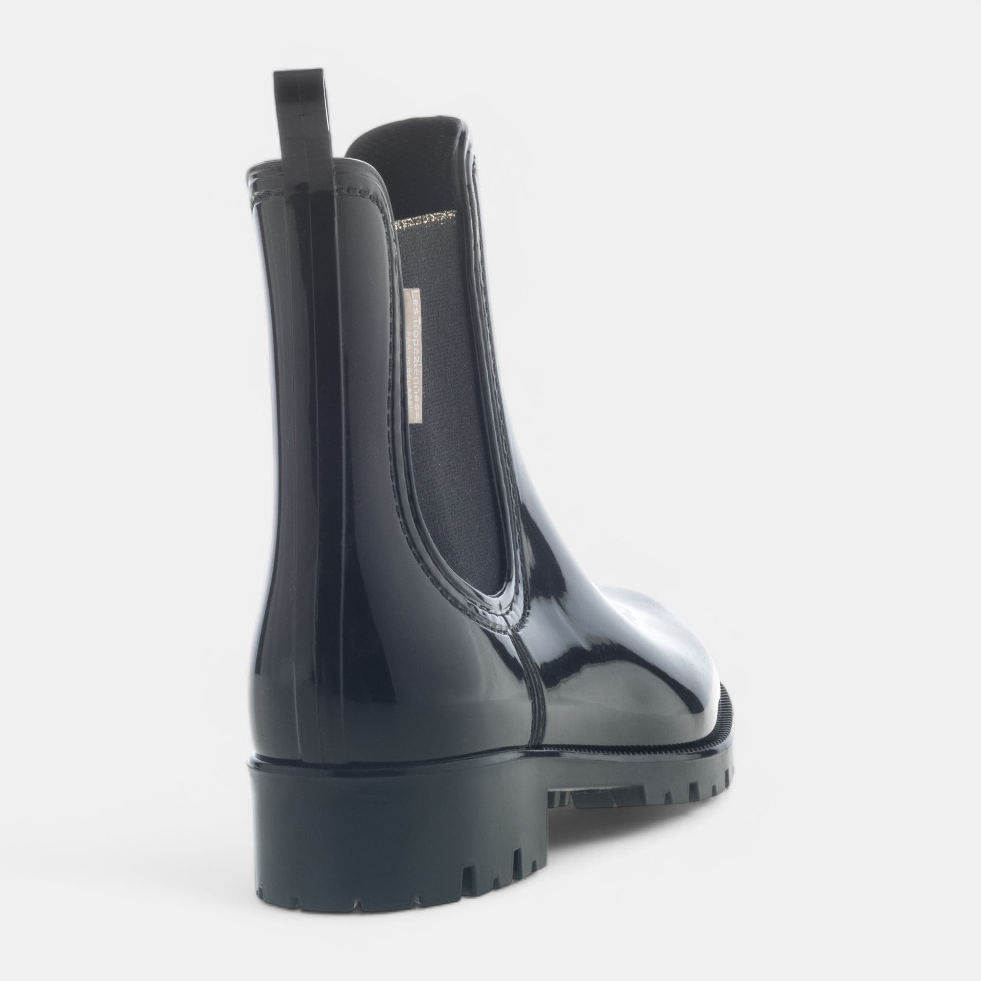Boots chelsea Femme noir