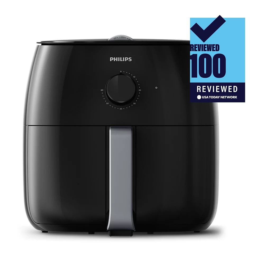 Fritadeira sem óleo Premium XXL com tecnologia de remoção de gordura