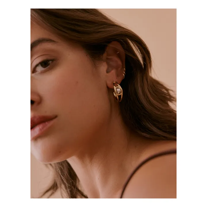 Louise Damas Créoles Marylin | Doré
