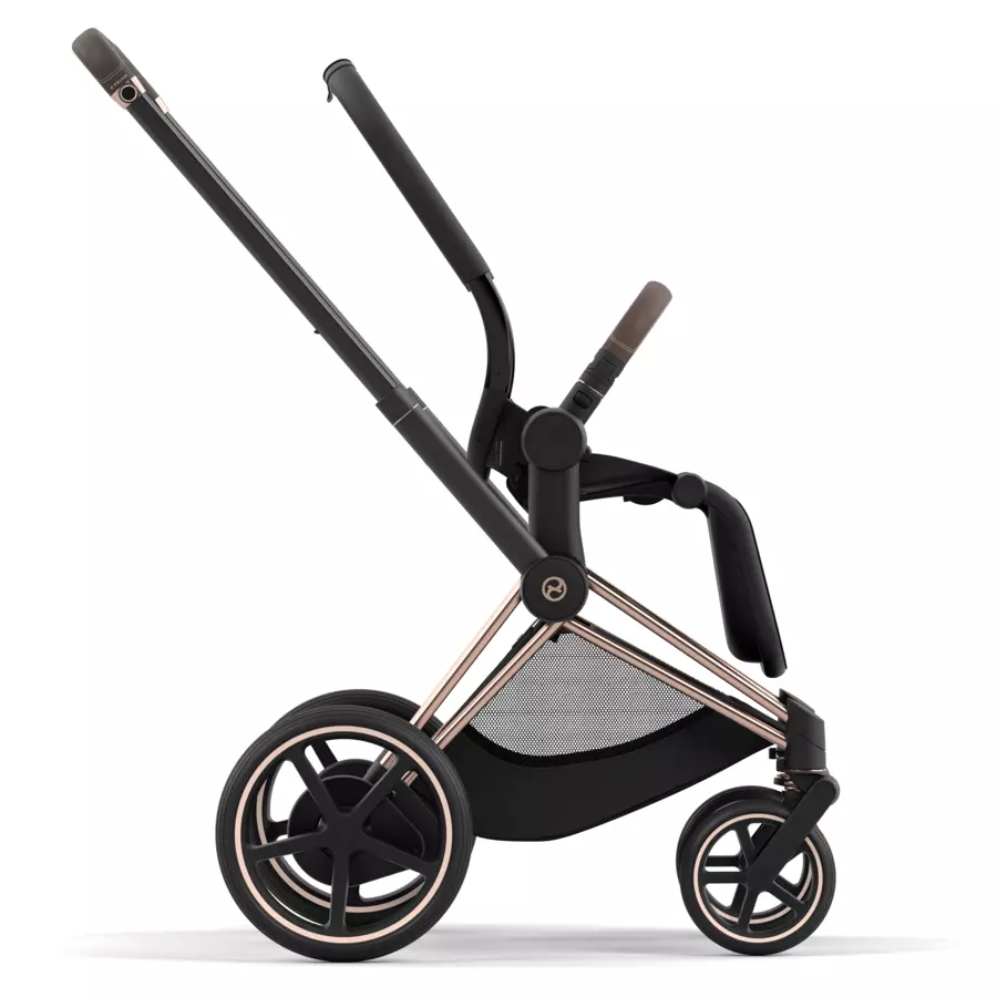 cybex PLATINUM Gestell New e-Priam Rosegold Black inklusive Sitzrahmen