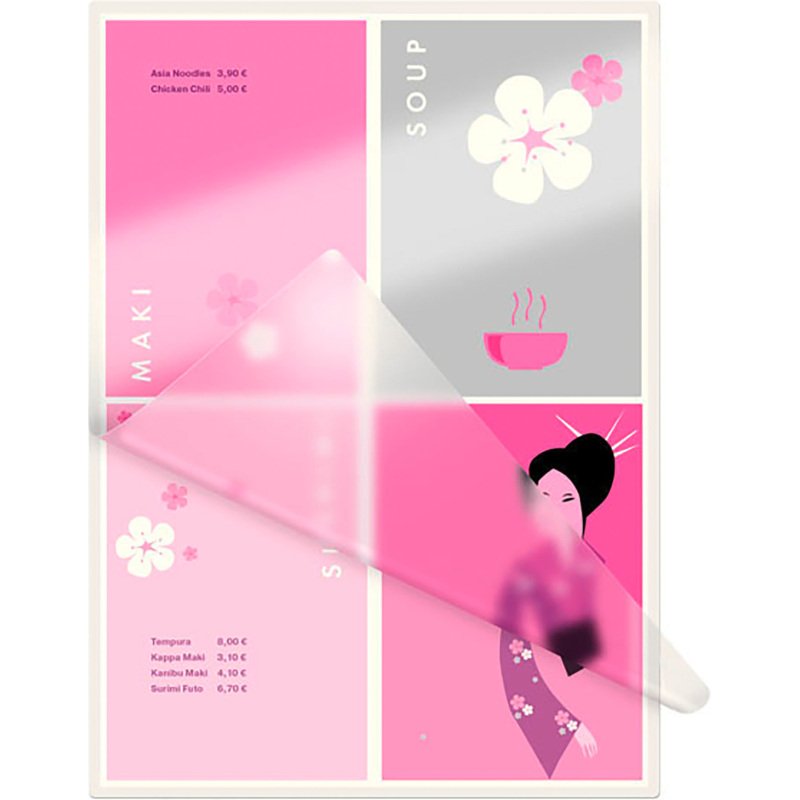 Pochettes de plastification Leitz A4 2 x 125 µ brillantes - Boite de 100