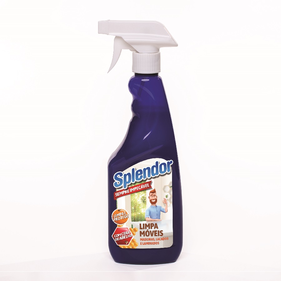 LIMPA MÓVEIS SPLENDOR LACADOS E LAMINADOS 500ML