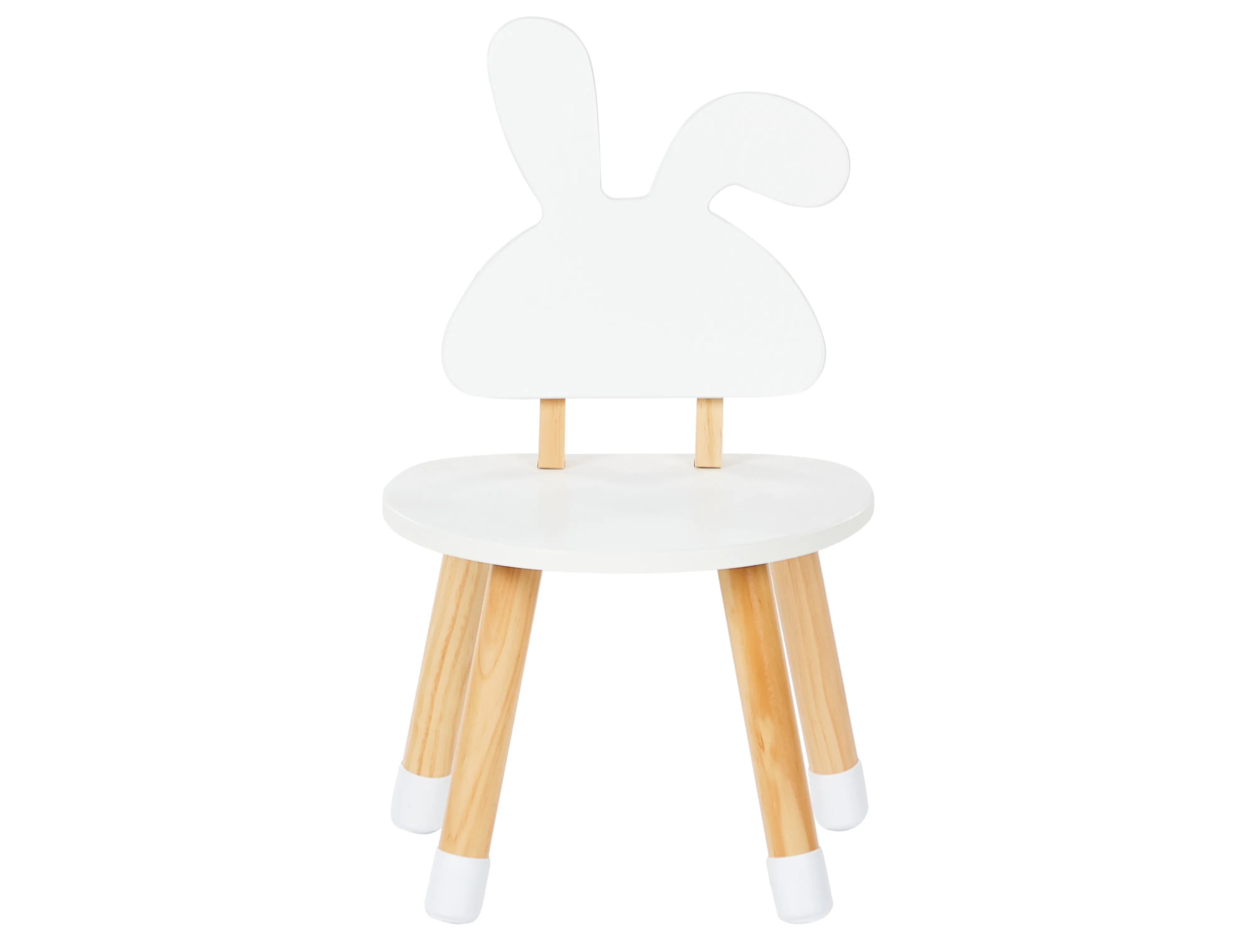 Kindertafel met stoelen ROBIN Wit