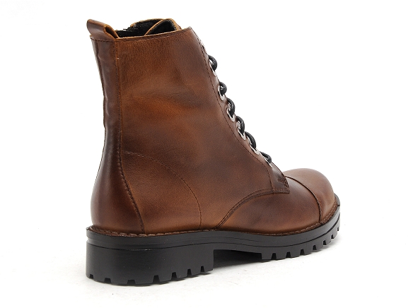Chacal boots bottine plates femme 6445 marron