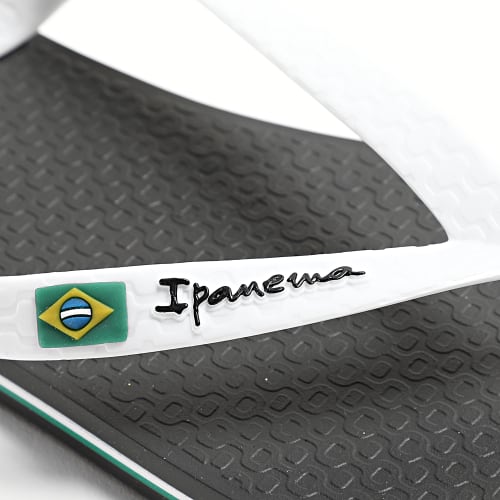 Tongs Classic Brasil II Black White