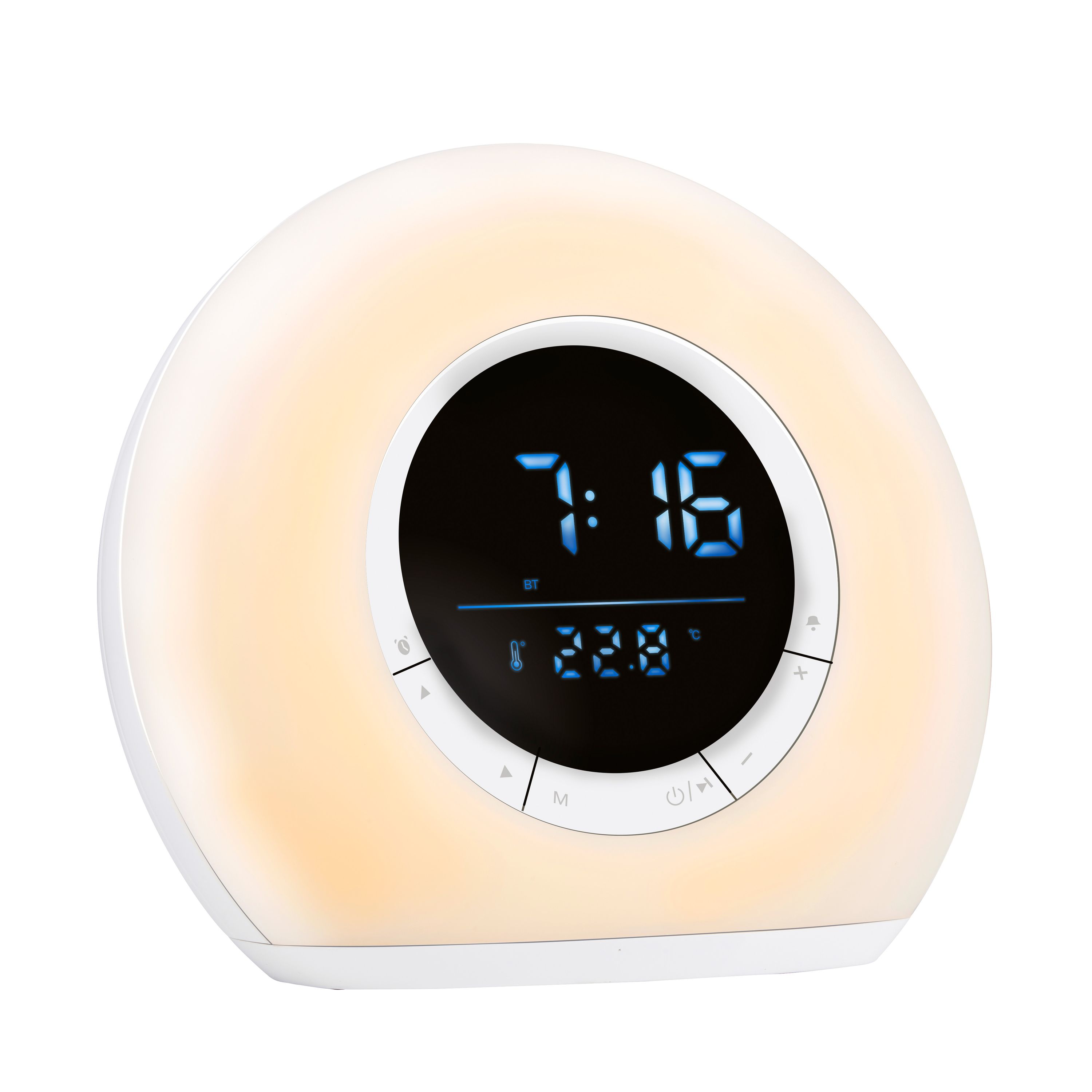 Lichtwecker mit Bluetooth Lautsprecher