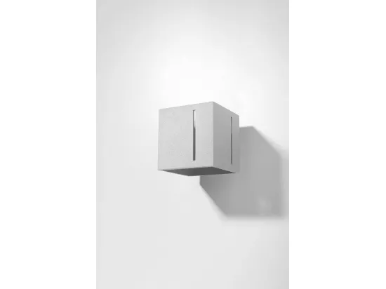 Sollux PIXAR Plafonnier à 1 lumière, gris, G9