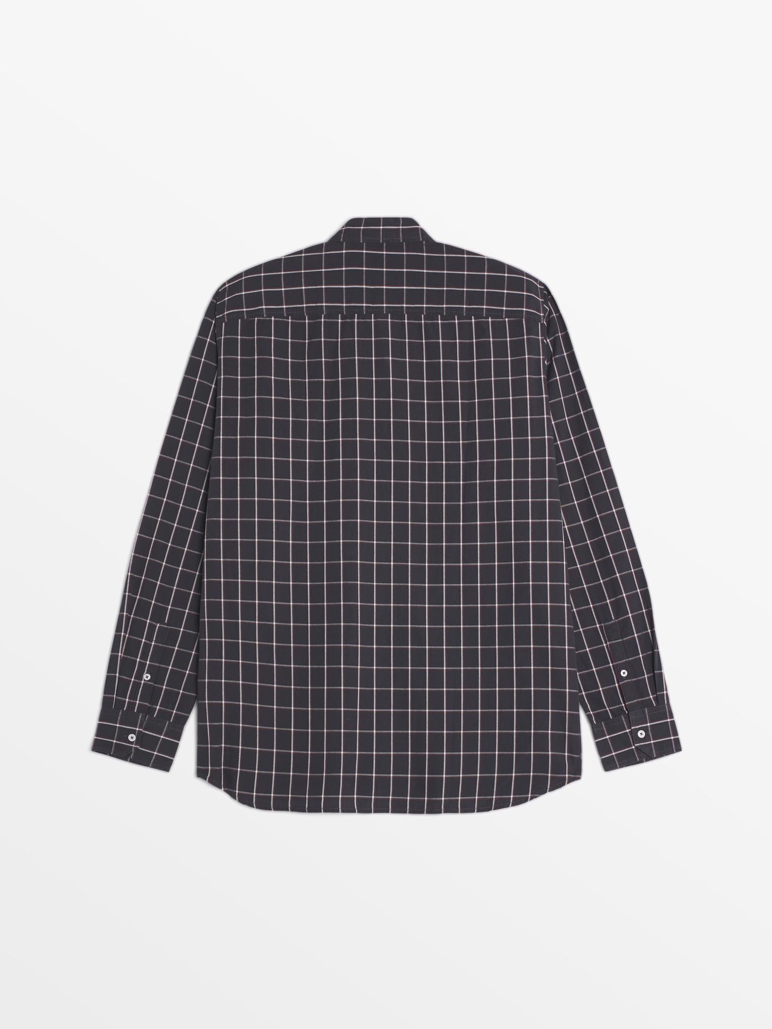Chemise Homme A Carreaux Noir