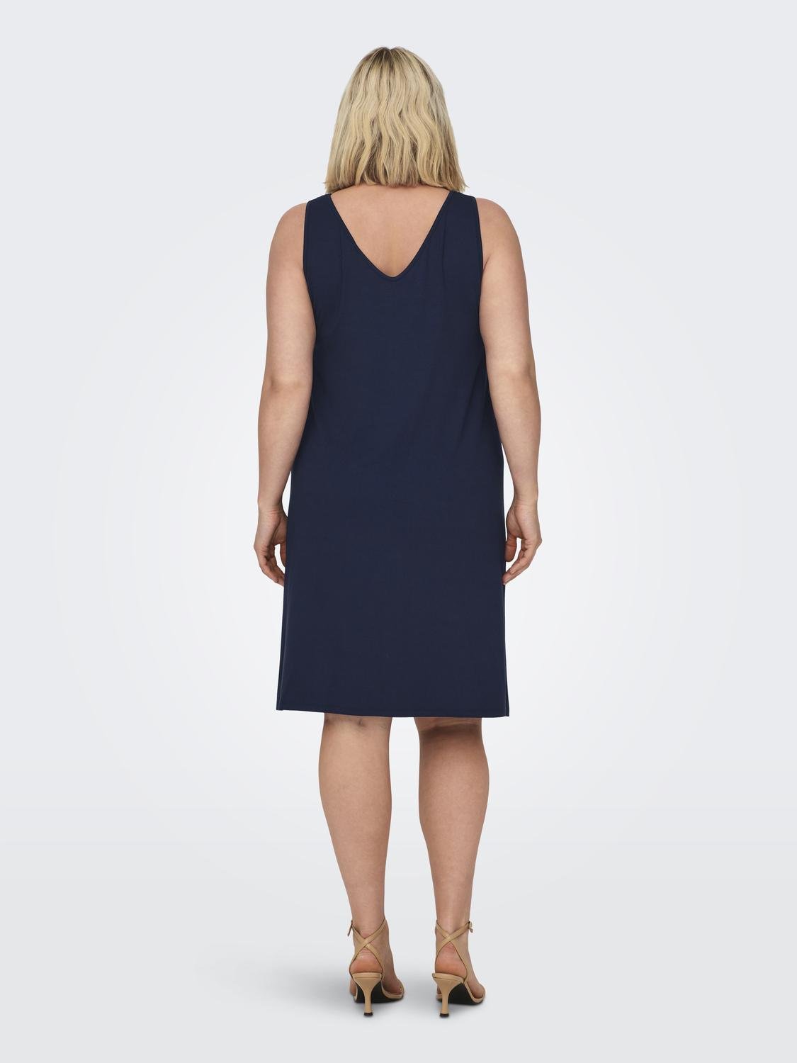 CARSIERA Langes Kleid Night Sky
