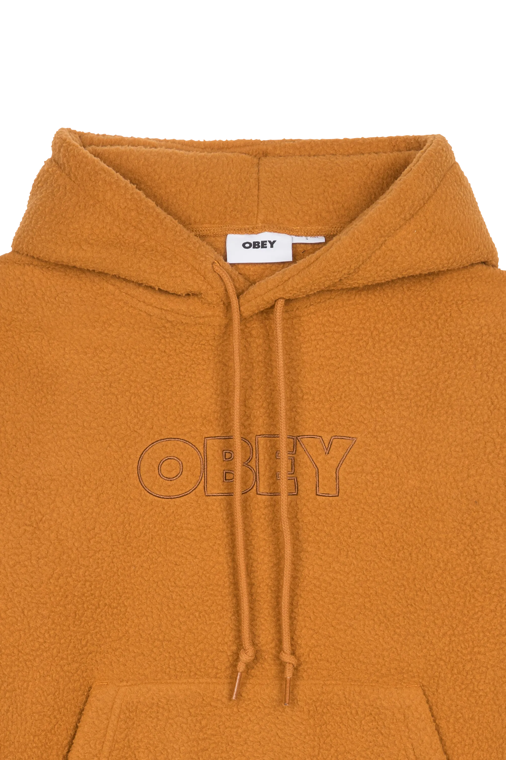 OBEY Hoodie ASHER Marron