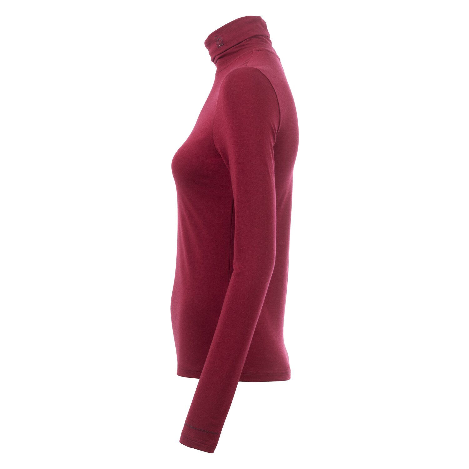 Cavallo Funktions-Rollkragenshirt CAVALGERJE - dark red