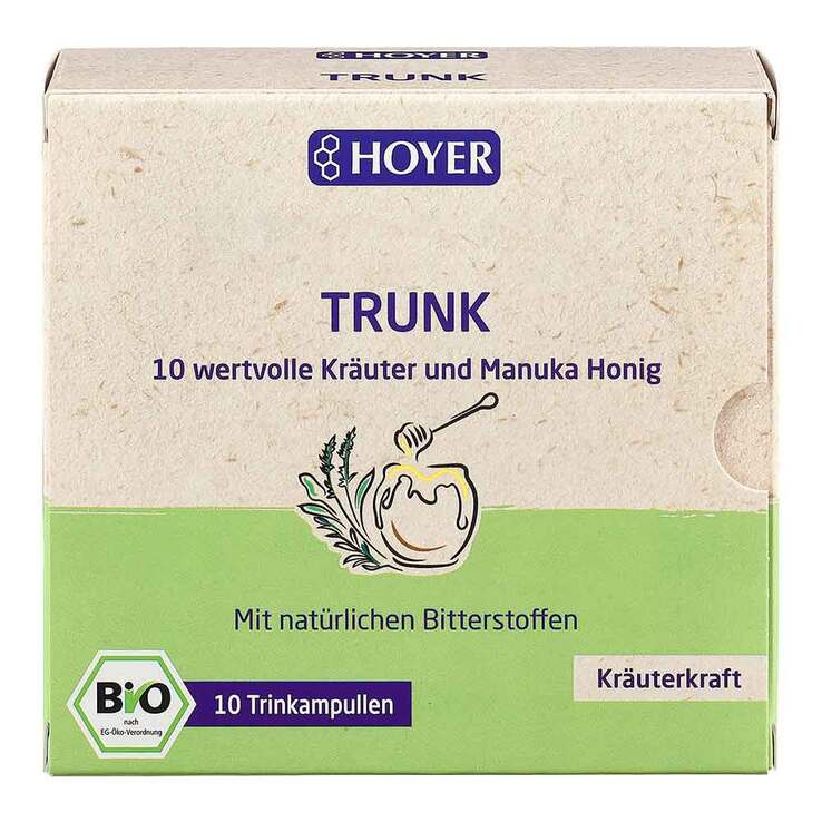 Hoyer Trunk Trinkampullen, 10X10 ml