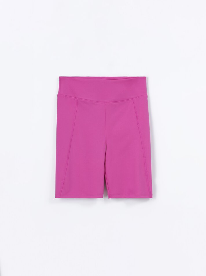 Conjunto de 3 leggings de ciclismo - Violeta