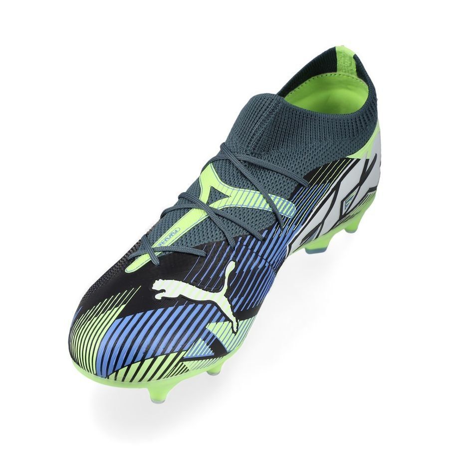 PUMA Future 7 Match SG Lights Out - Gray Skies/Blanc/Fizzy Apple
