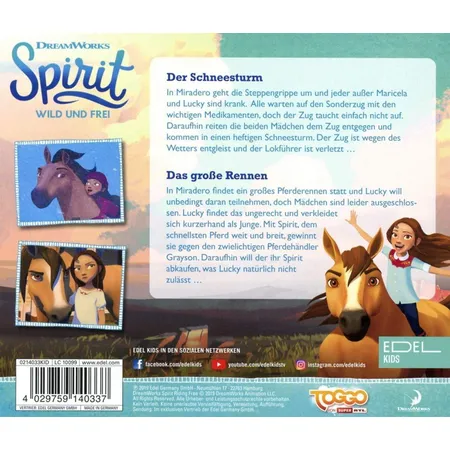 Edel Kids CD Spirit 6: Das große Rennen