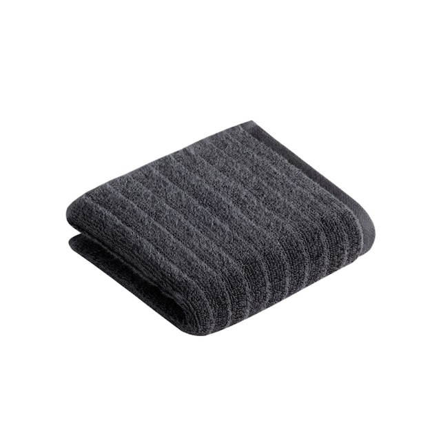 VOSSEN Gästetuch MYSTIC 30 x 50 cm schwarz