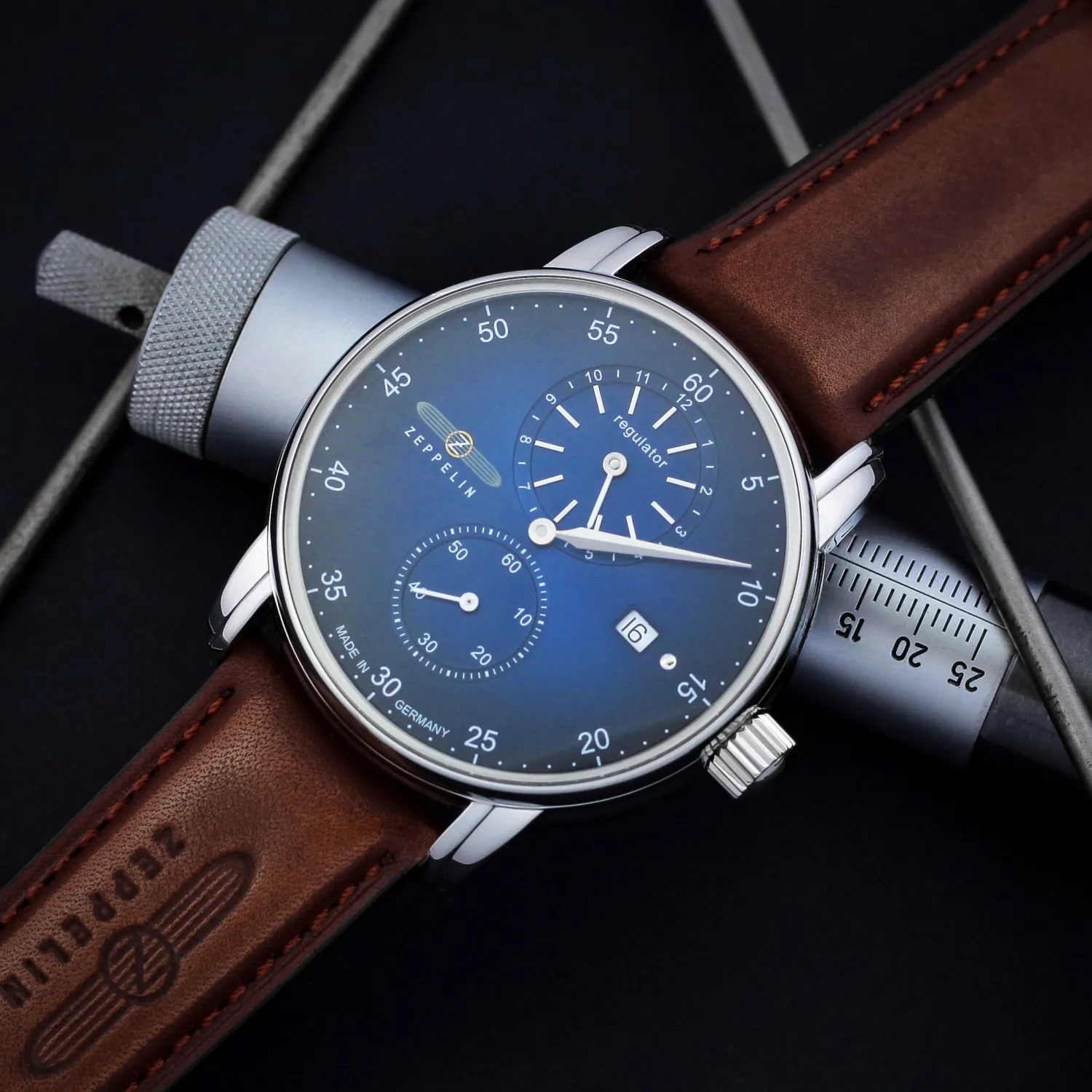 Zeppelin New Captains Line Swiss Made 86223