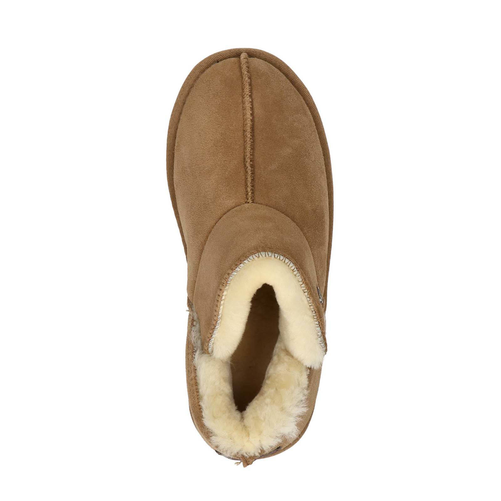 Warmbat Australia gevoerde suède pantoffels